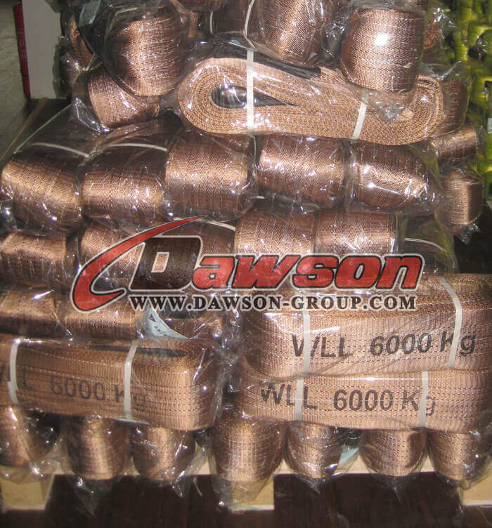 WLL 6 Ton Polyester Webbing Slings - Lifting Slings - China Manufacturer